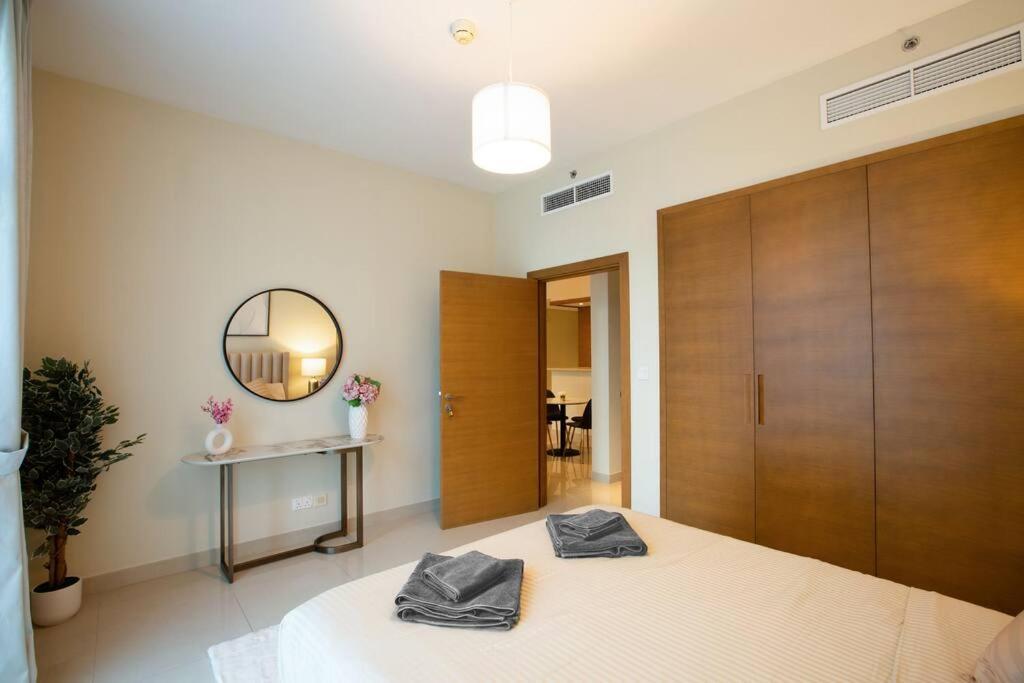 Lux 1Br 2 Min To Burj Khalifa Apartment Dubai Luaran gambar