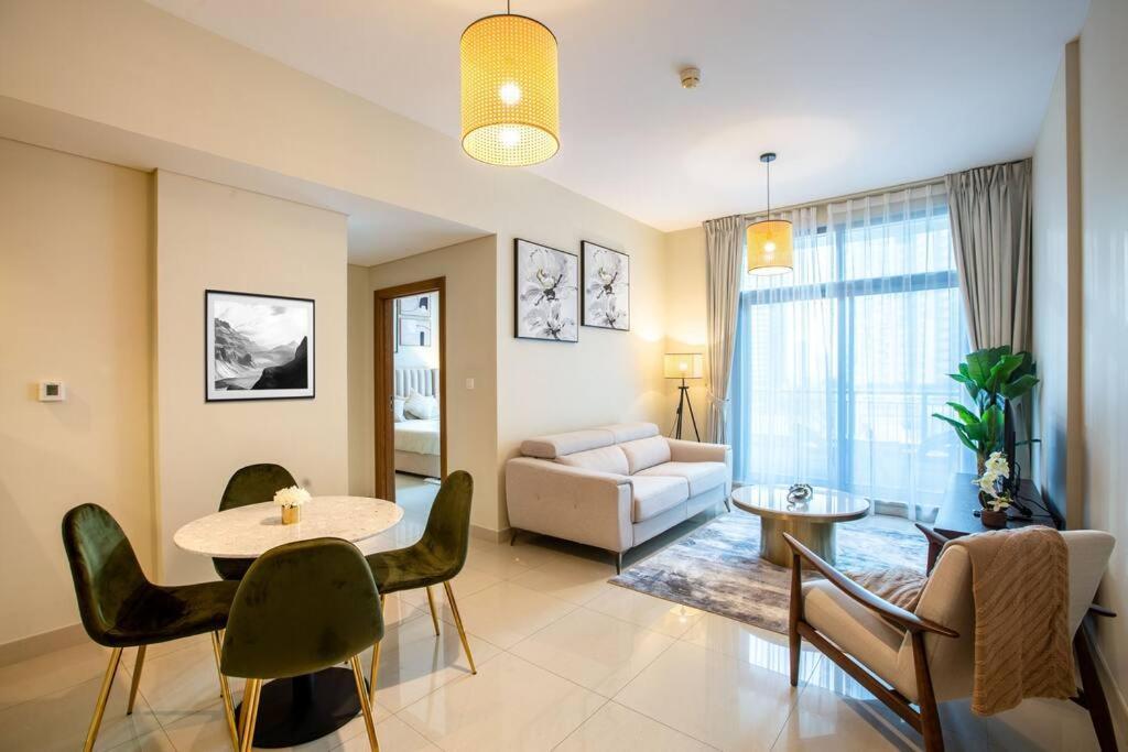 Lux 1Br 2 Min To Burj Khalifa Apartment Dubai Luaran gambar