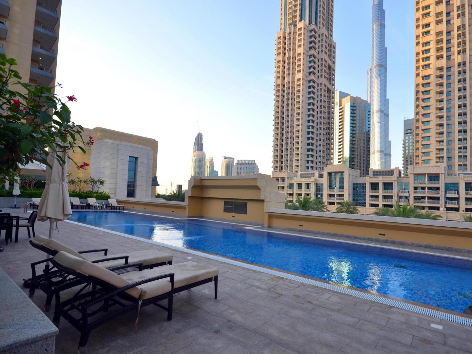 Lux 1Br 2 Min To Burj Khalifa Apartment Dubai Luaran gambar